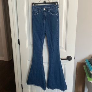 Womens high wasted bell bottoms